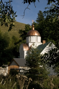 L'église du monastère de Notre Dame du Signe à Marcenat